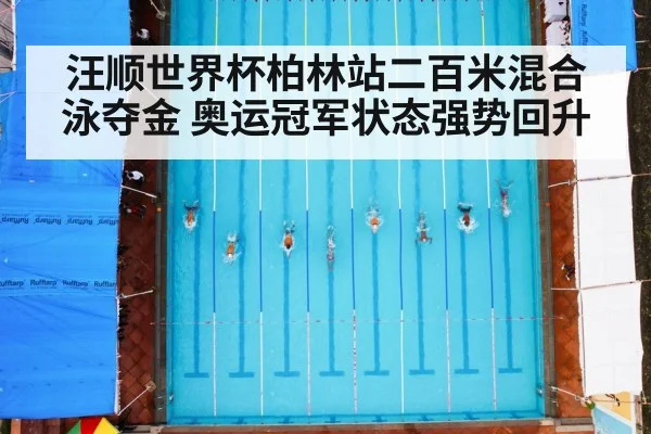 汪顺世界杯柏林站二百米混合泳夺金 奥运冠军状态强势回升